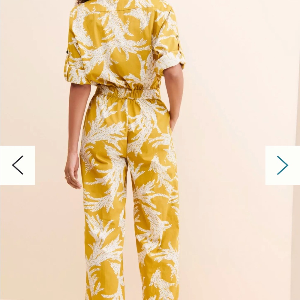 S/W/F Women's Floral Boiler Jumpsuit - Picture 3 of 17